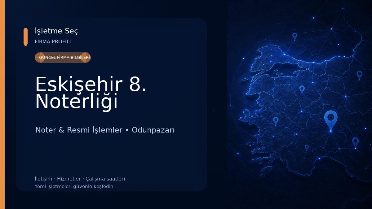 Eskişehir 8. Noterliği