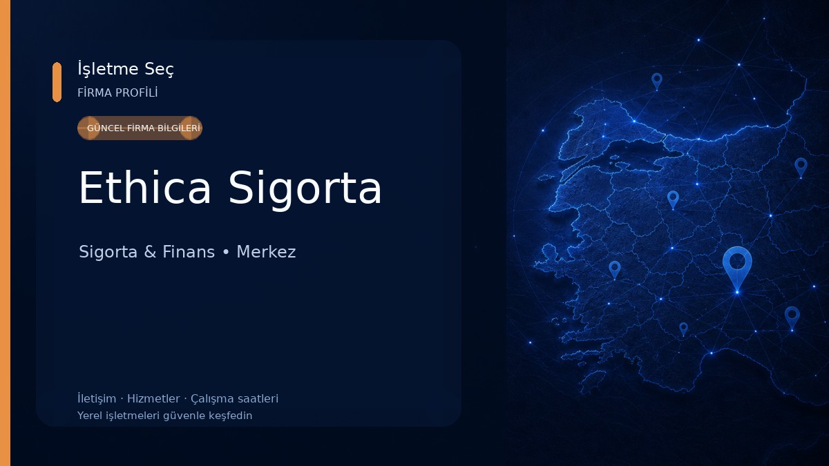 Ethica Sigorta Sigorta & Finans