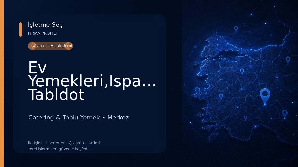 Ev Yemekleri,Isparta Tabldot