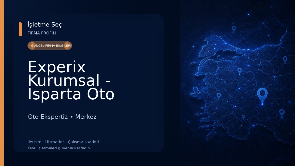 Experix Kurumsal - Isparta Oto Ekspertiz 