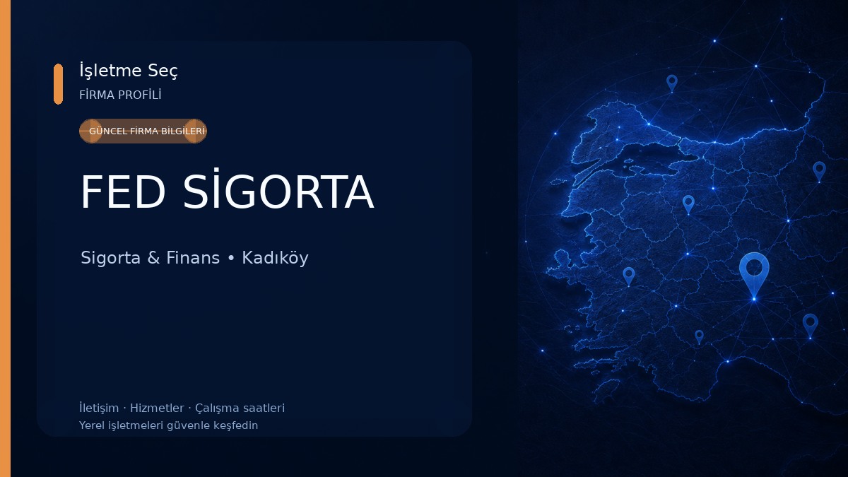 FED SİGORTA Sigorta & Finans