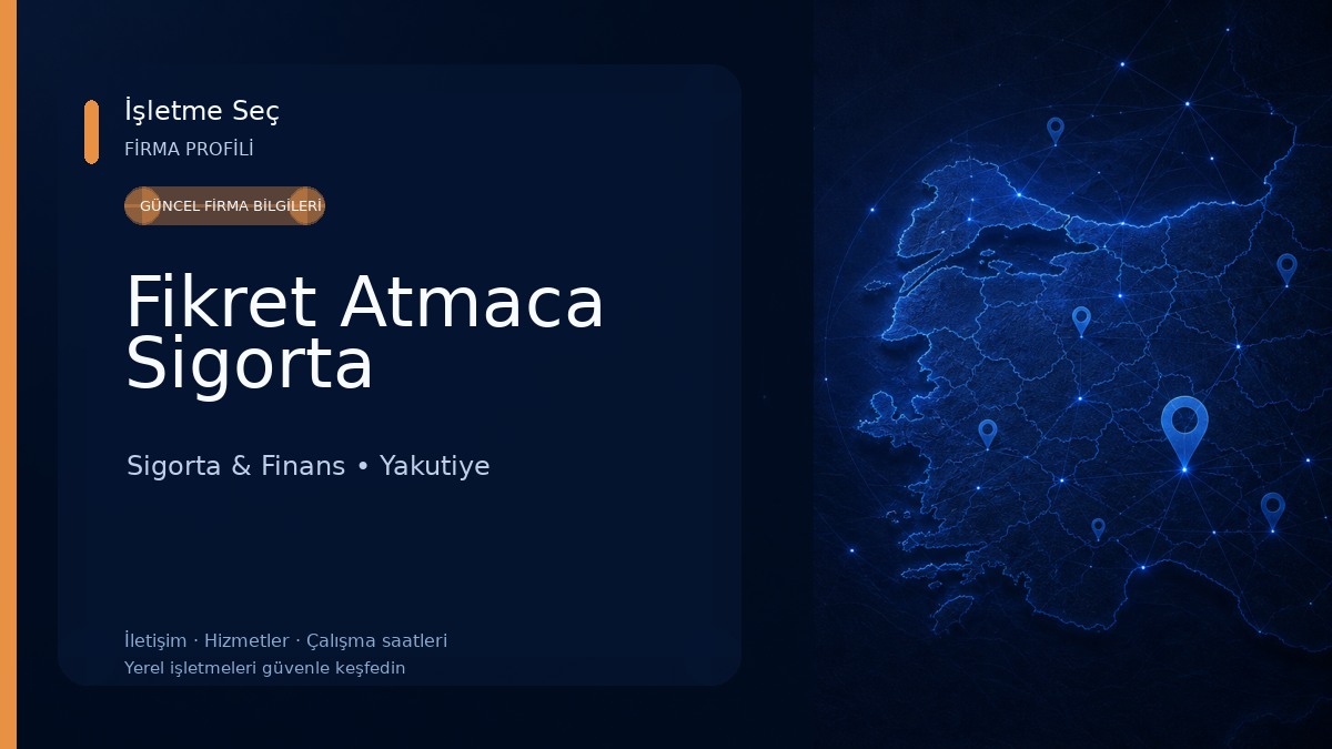 Fikret Atmaca Sigorta Sigorta & Finans
