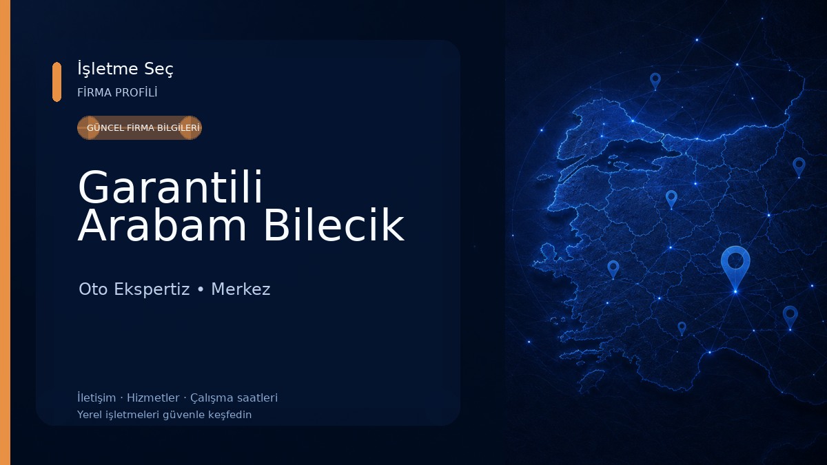 Garantili Arabam Bilecik 