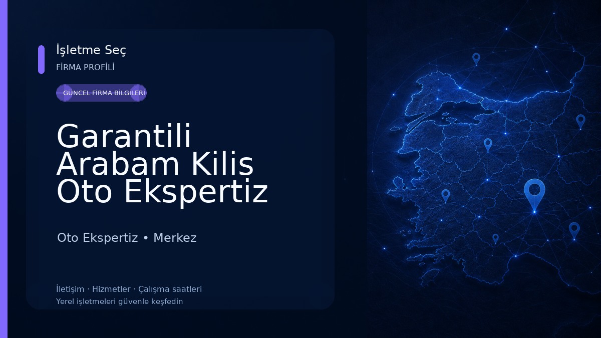 Garantili Arabam Kilis Oto Ekspertiz 