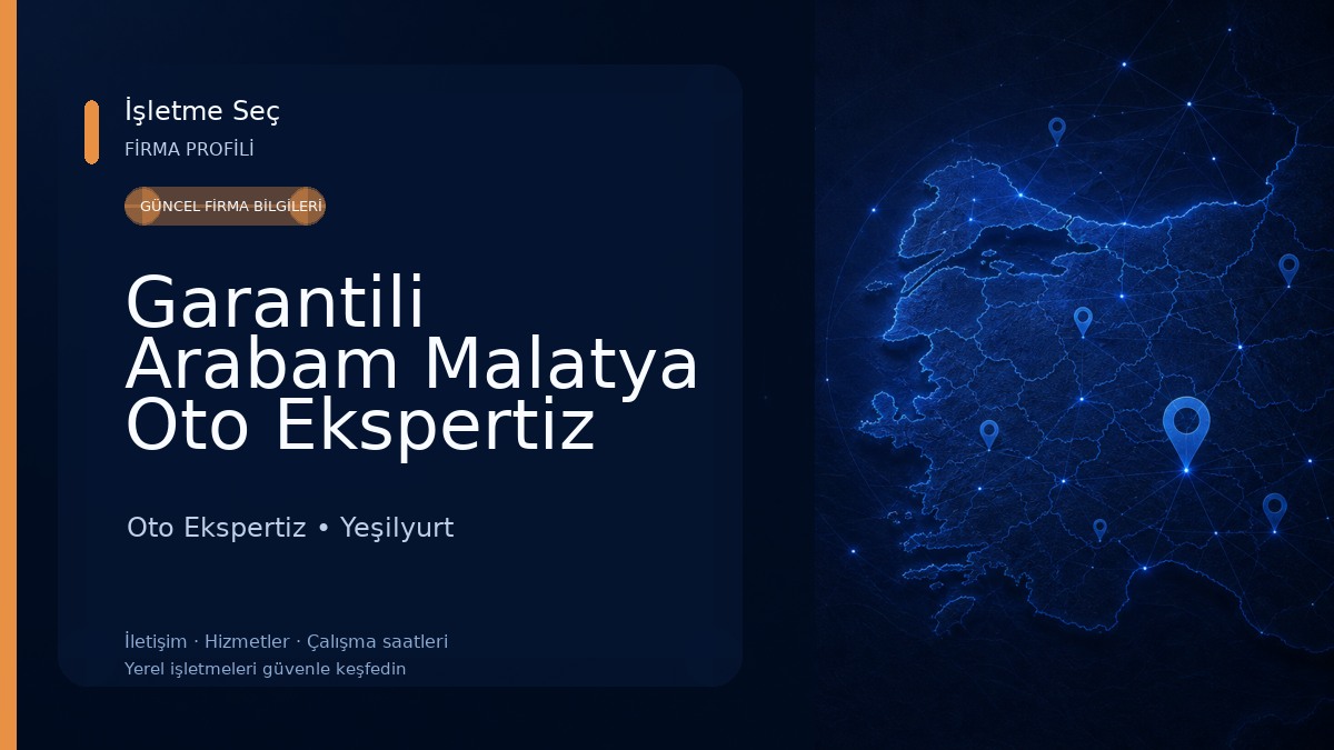 Garantili Arabam Malatya Oto Ekspertiz Oto Ekspertiz