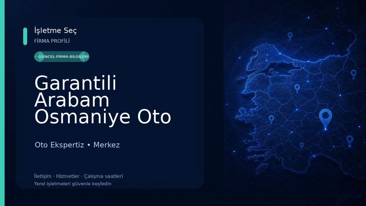 Garantili Arabam Osmaniye Oto Ekspertiz 