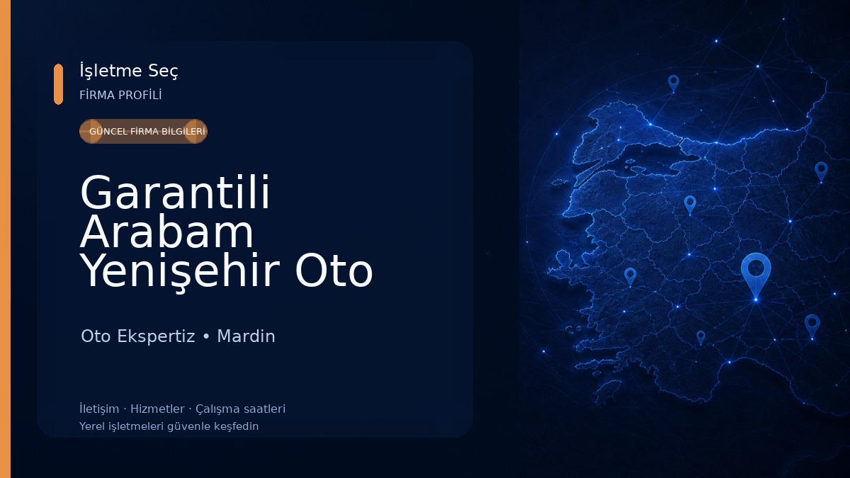 Garantili Arabam Yenişehir Oto Ekspertiz 
