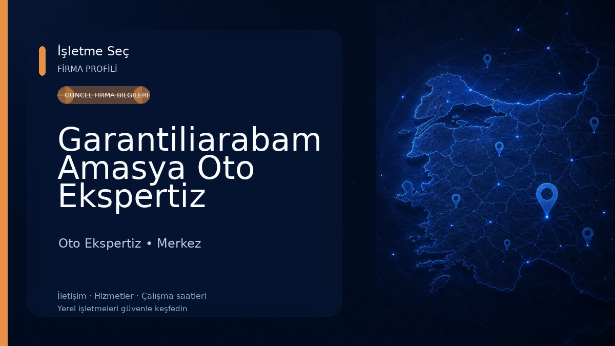 Garantiliarabam Amasya Oto Ekspertiz