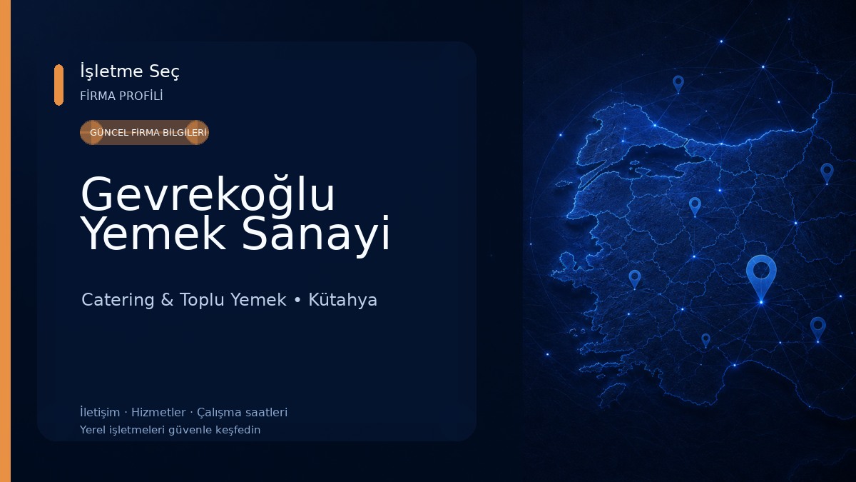 Gevrekoğlu Yemek Sanayi