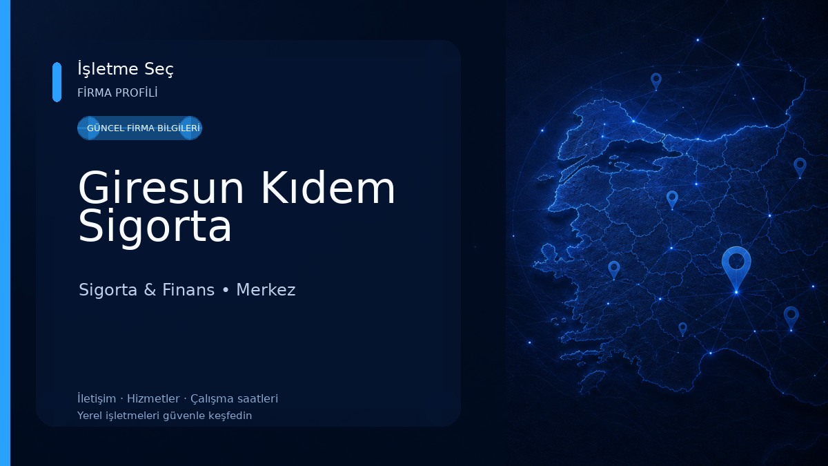 Giresun Kıdem Sigorta 
