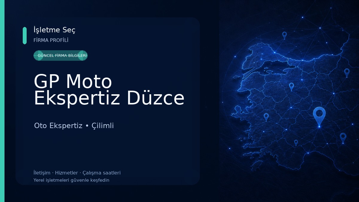 GP Moto Ekspertiz Düzce Oto Ekspertiz
