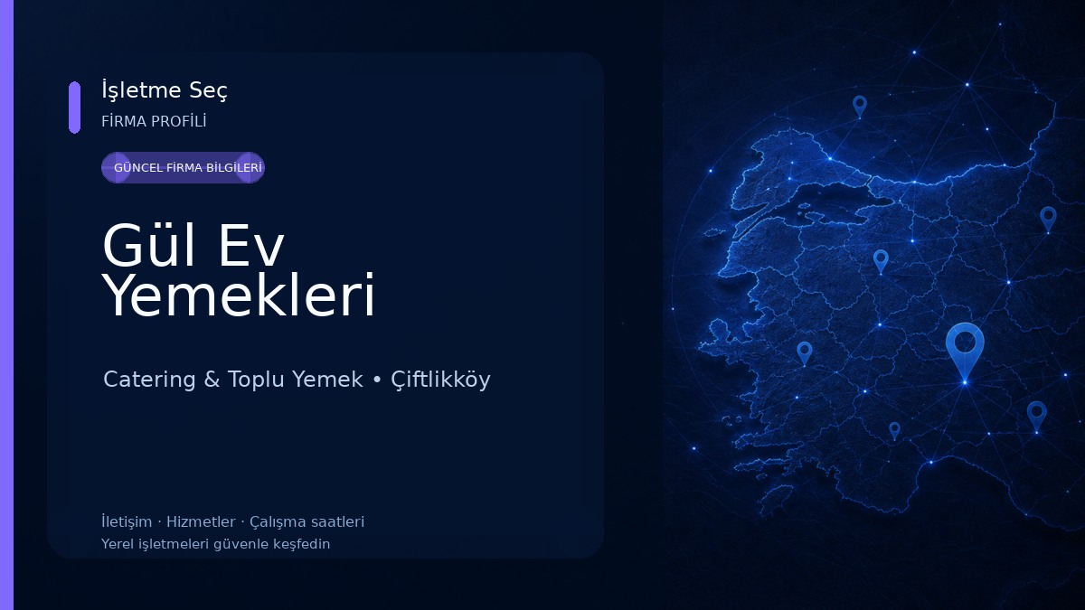 Gül Ev Yemekleri Catering & Toplu Yemek