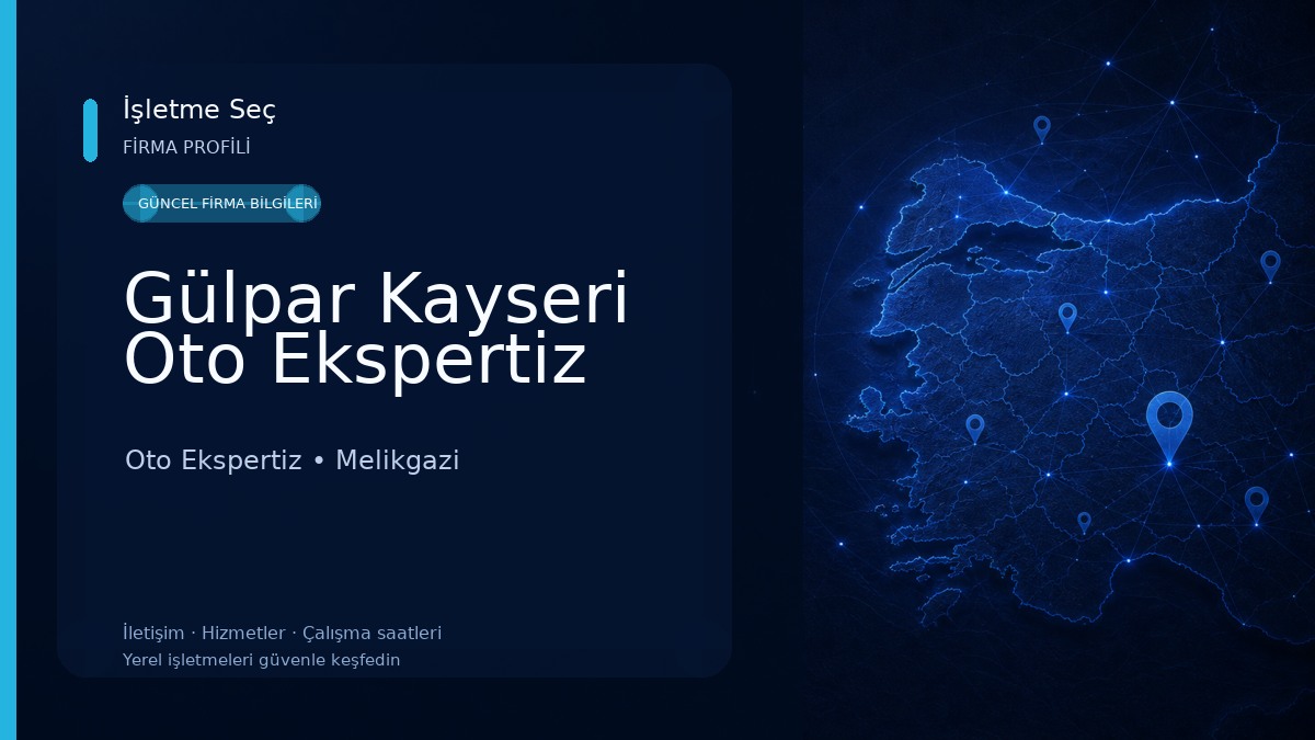 Gülpar Kayseri Oto Ekspertiz Oto Ekspertiz
