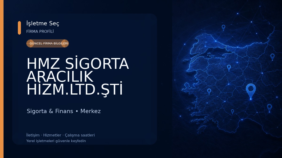 HMZ SİGORTA ARACILIK HİZM.LTD.ŞTİ Sigorta & Finans