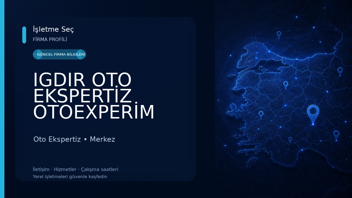 IGDIR OTO EKSPERTİZ OTOEXPERİM