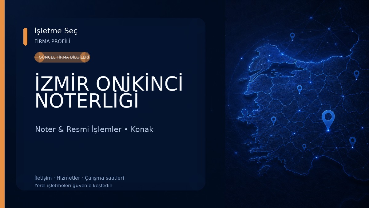 İZMİR ONİKİNCİ NOTERLİĞİ