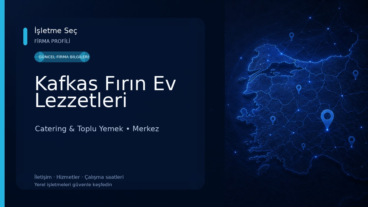 Kafkas Fırın Ev Lezzetleri 