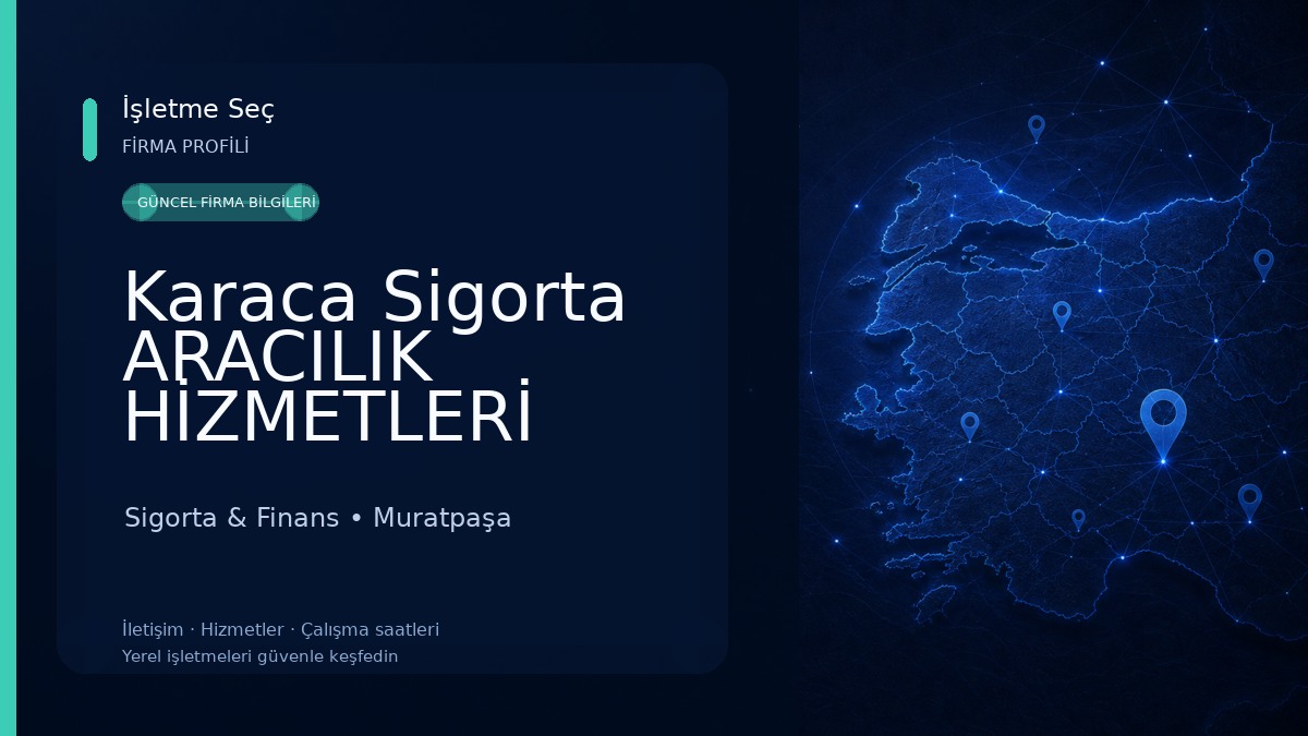 Karaca Sigorta ARACILIK HİZMETLERİ LTD.ŞTİ Sigorta & Finans