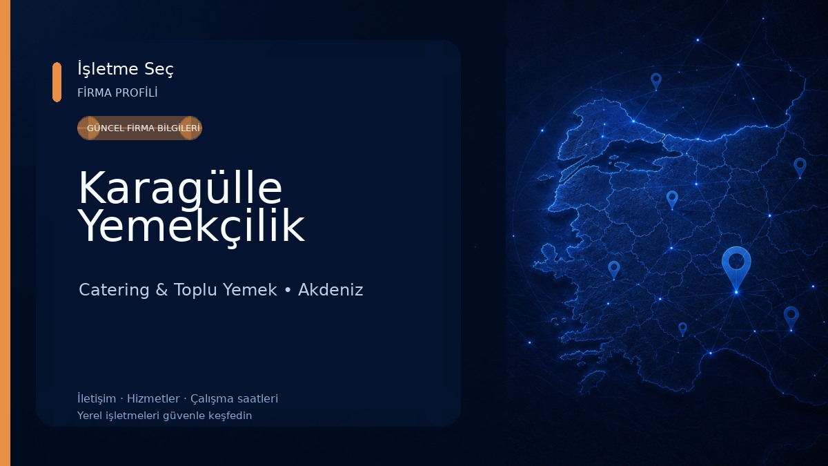 Karagülle Yemekçilik