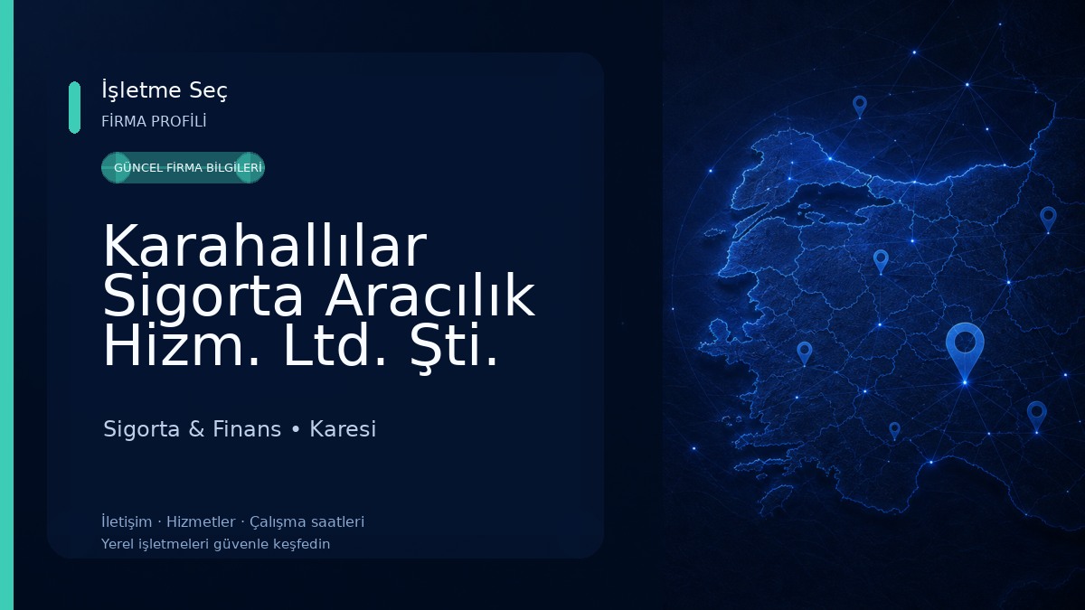 Karahallılar Sigorta Aracılık Hizm. Ltd. Şti. Sigorta & Finans