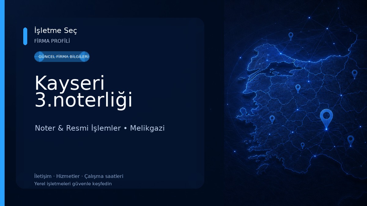 Kayseri 3.noterliği