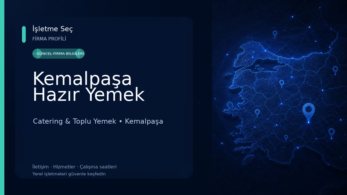 Kemalpaşa Hazır Yemek