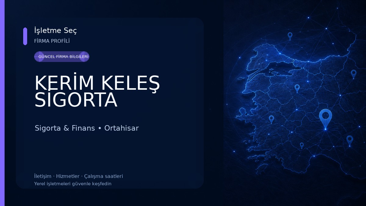 KERİM KELEŞ SİGORTA Sigorta & Finans
