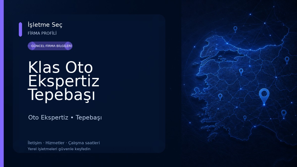 Klas Oto Ekspertiz Tepebaşı Eskişehir Oto Ekspertiz