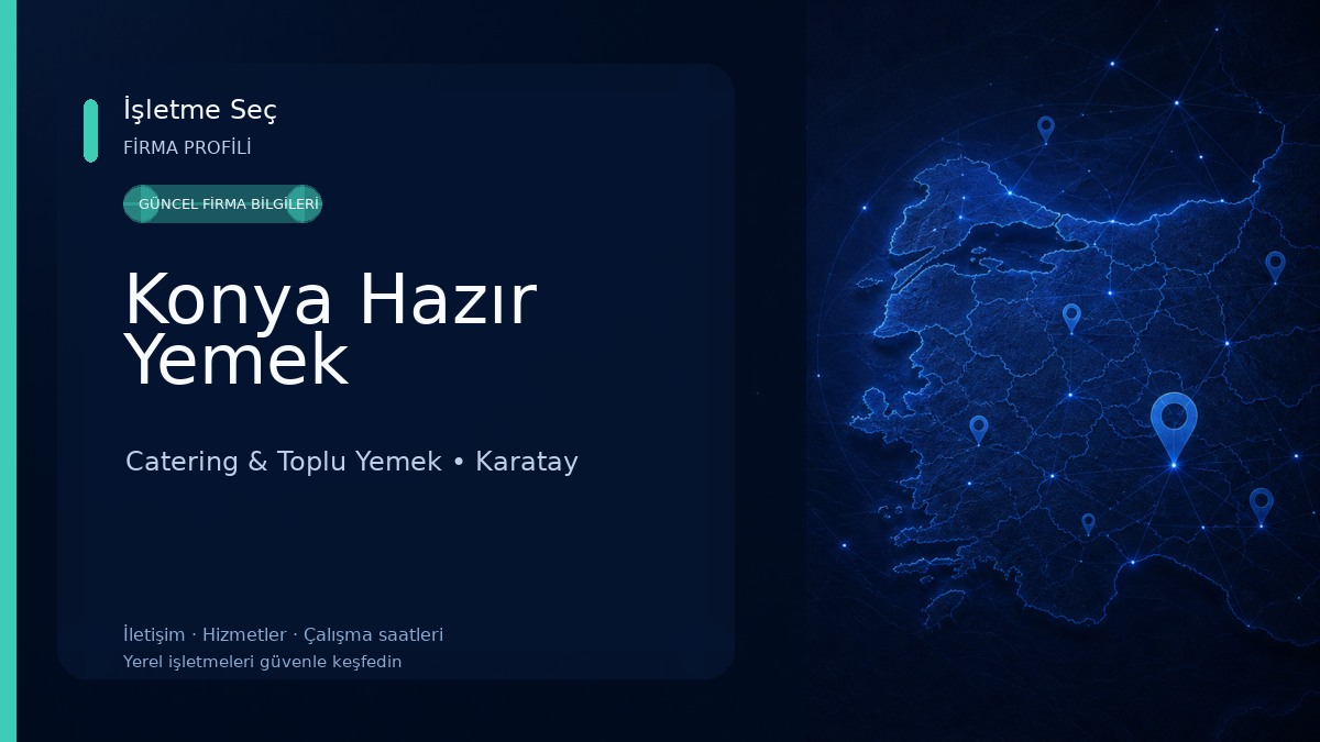 Konya Hazır Yemek 