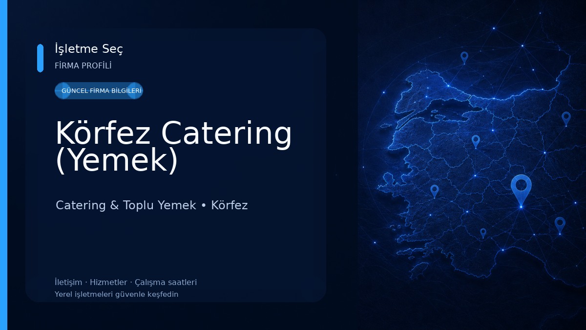 Körfez Catering (Yemek) Catering & Toplu Yemek