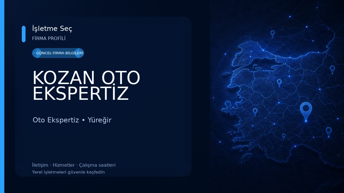 KOZAN OTO EKSPERTİZ Oto Ekspertiz