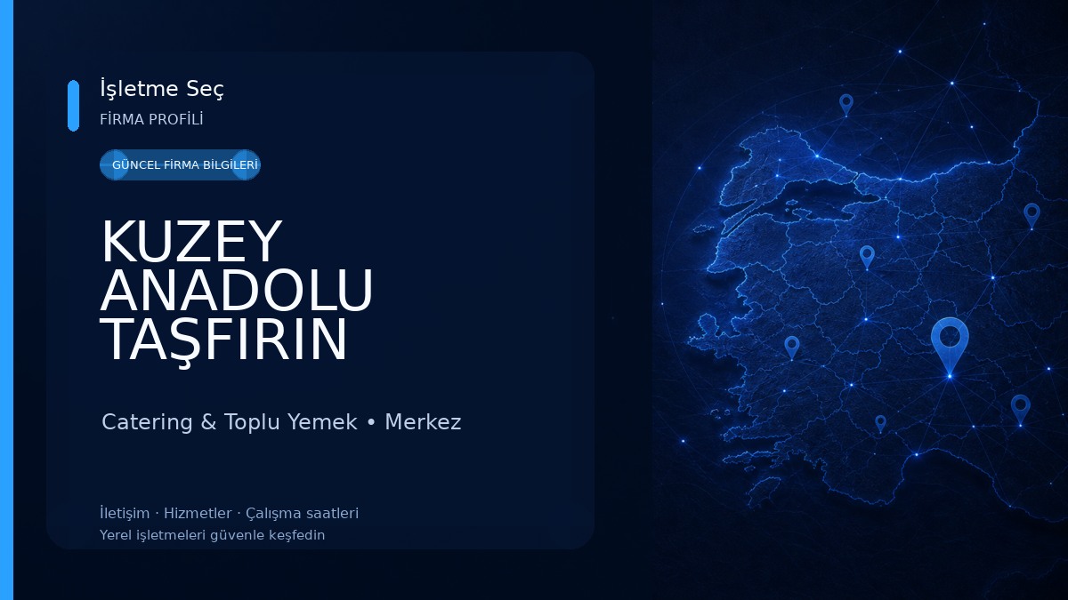 KUZEY ANADOLU TAŞFIRIN TROYPARK AVM Catering & Toplu Yemek