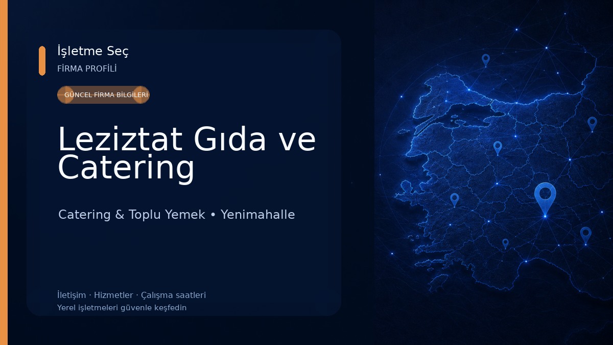 Leziztat Gıda ve Catering Catering & Toplu Yemek