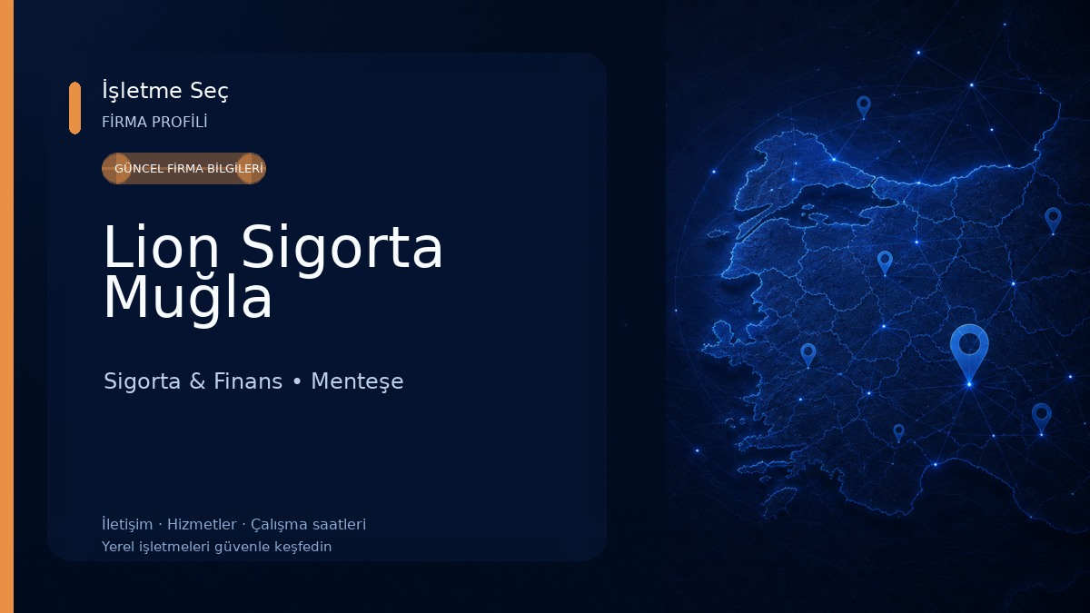 Lion Sigorta Muğla 