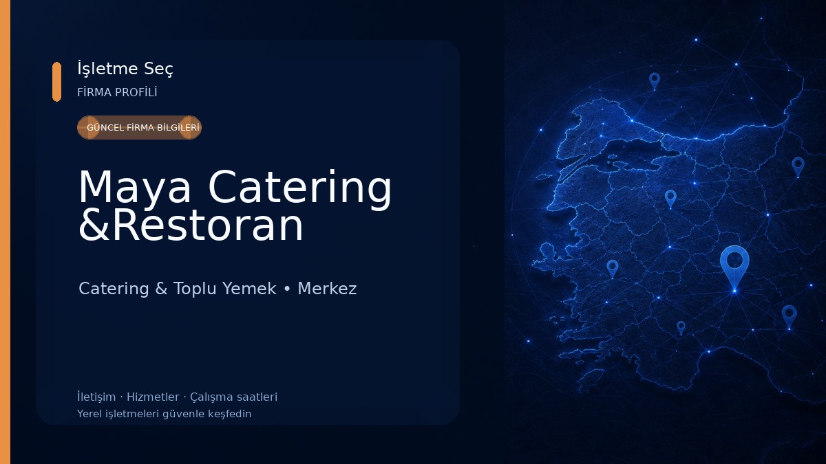 Maya Catering &Restoran