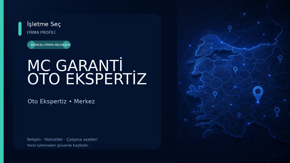 MC GARANTİ OTO EKSPERTİZ Oto Ekspertiz