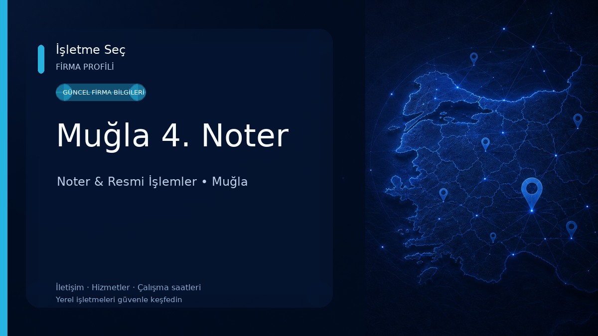 Muğla 4. Noter 