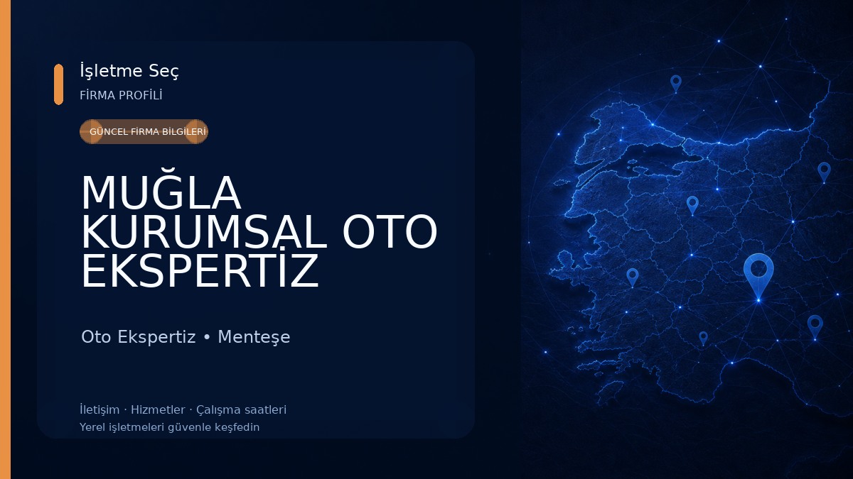 MUĞLA KURUMSAL OTO EKSPERTİZ 