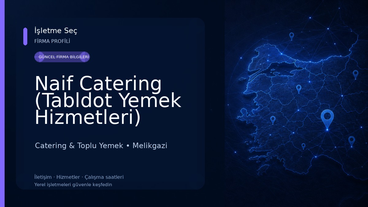 Naif Catering (Tabldot Yemek Hizmetleri)