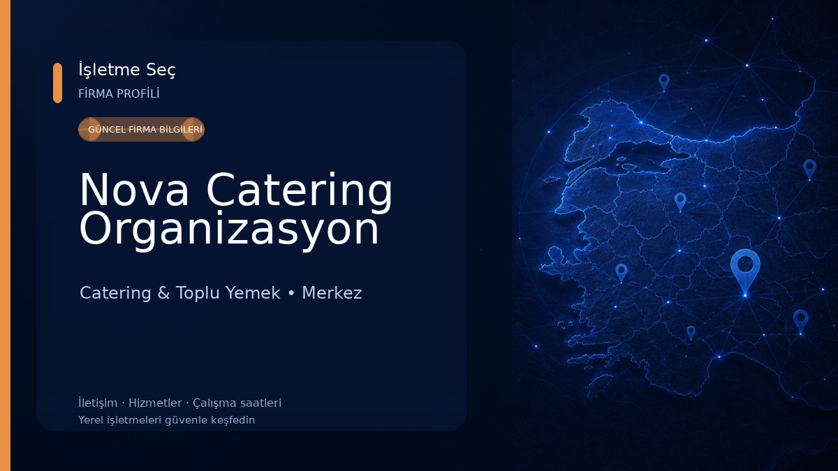Nova Catering Organizasyon 