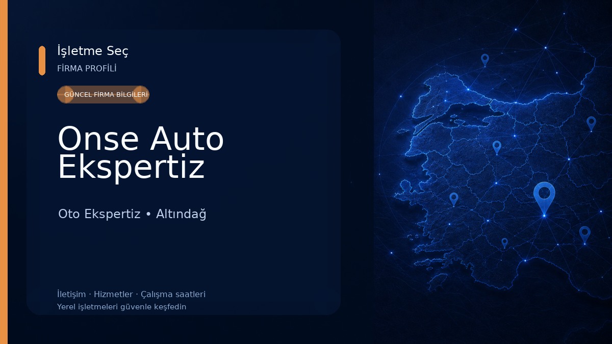 Onse Auto Ekspertiz Oto Ekspertiz