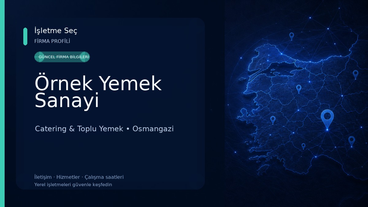 Örnek Yemek Sanayi