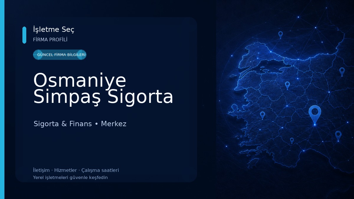 Osmaniye Simpaş Sigorta