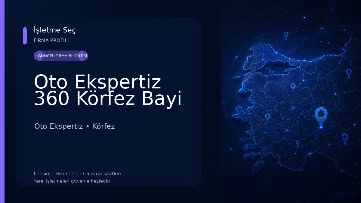 Oto Ekspertiz 360 Körfez Bayi Oto Ekspertiz
