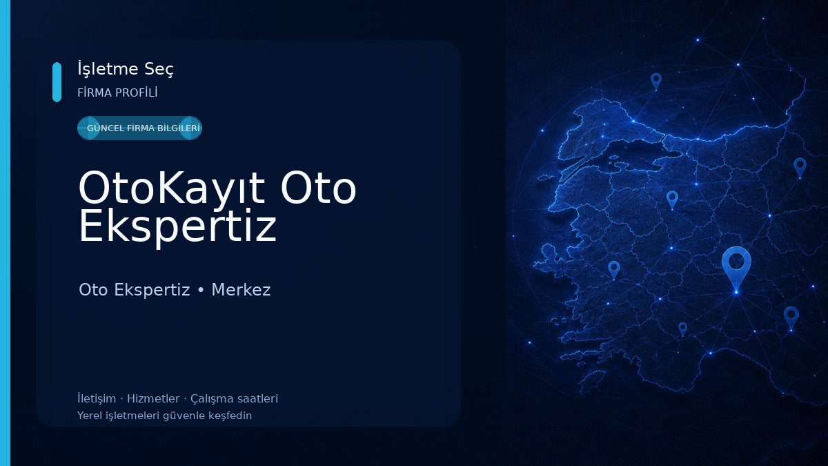 OtoKayıt Oto Ekspertiz Oto Ekspertiz