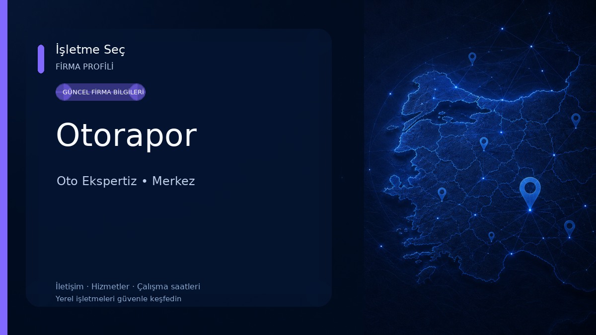 Otorapor Oto Ekspertiz