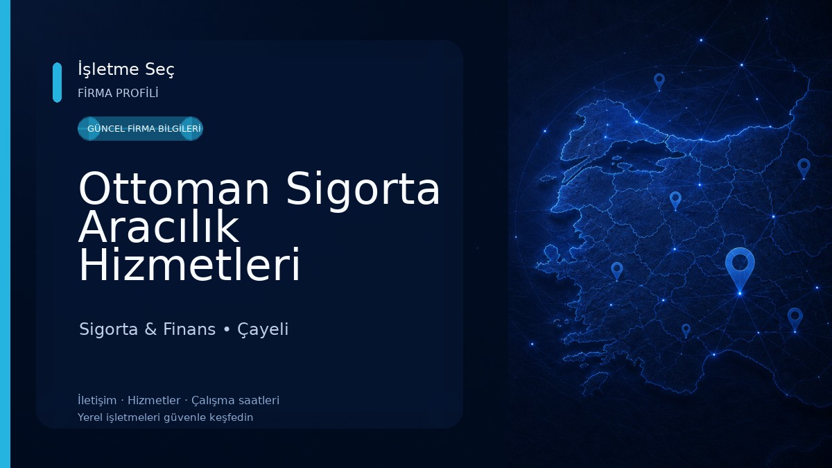 Ottoman Sigorta Aracılık Hizmetleri 