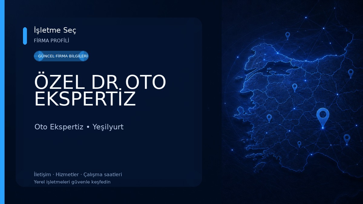 ÖZEL DR OTO EKSPERTİZ Oto Ekspertiz