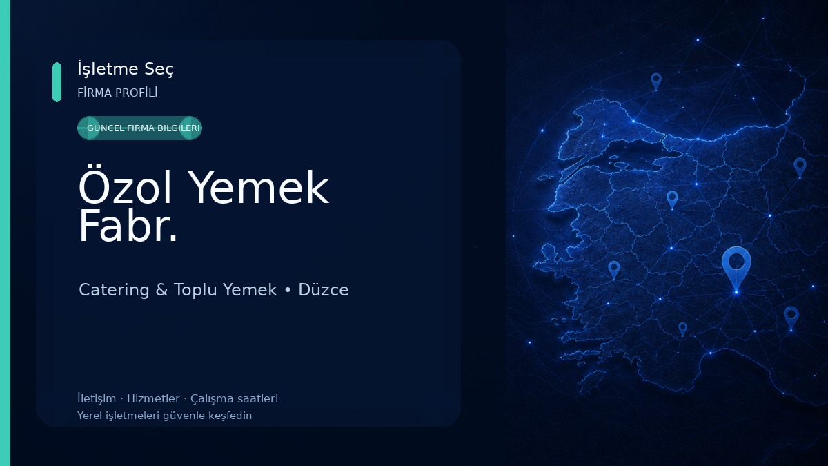 Özol Yemek Fabr. 