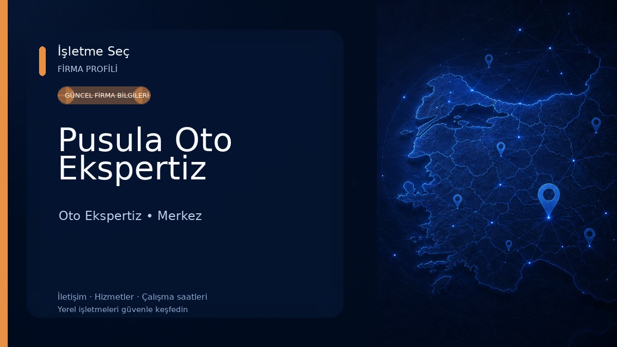 Pusula Oto Ekspertiz Oto Ekspertiz